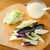 【なすともやしの和風あんかけ】飲み干せる優しい味わい隠し味はの工程1