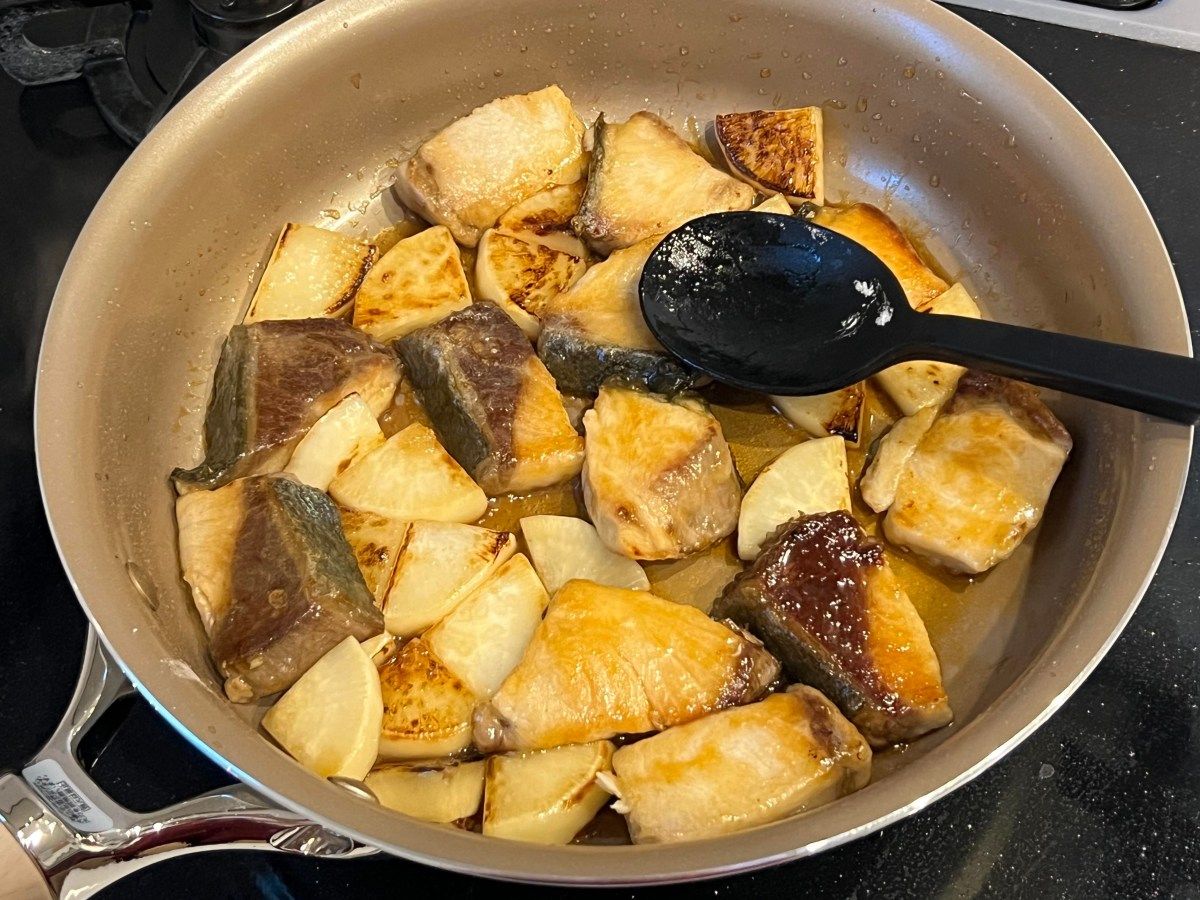 ぶりのバルサミコ照り焼き | レシピサイトNadia