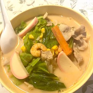 hananekoの作ってみた!投稿(スープ濃厚!【ちゃんぽんうどん】)