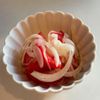 みわの作ってみた!投稿(トマトのサラダ〜新玉ねぎドレッシング)