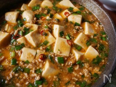 風邪予防に！ニラたっぷり麻婆豆腐 | レシピサイトNadia