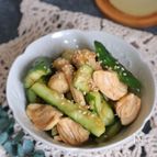 ささみときゅうりの和え物【作り置き】
