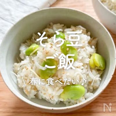「そら豆ご飯」18選｜春に食べたい♪