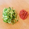 【きゅうりと蒸し鶏の梅おかかポン酢】簡単さっぱり副菜！の工程1