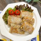 ヘルシー♪ライスペーパー餃子風