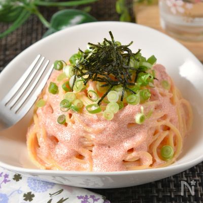 10分で完成♪明太子マヨパスタ