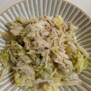 ejaの作ってみた!投稿(【白菜とツナのごまマヨポンサラダ】モリモリ食べちゃう♡)