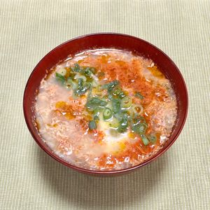 キャピタンの作ってみた!投稿(簡単！時短！野菜たっぷり旨辛豚キムスープ)