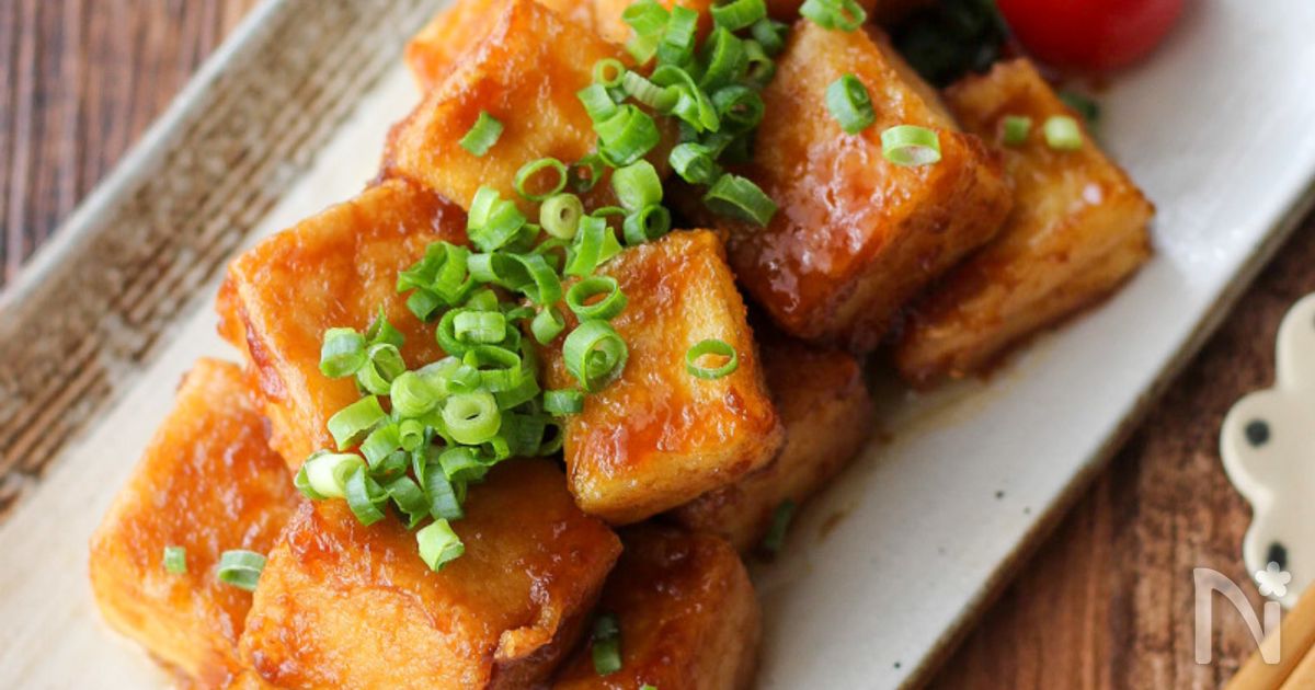 【お箸が進む！厚揚げのマヨ照り焼き】おつまみにも♪