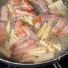 【筍とベーコンのバター醤油スパゲティ】食べたら虜♪春のパスタの工程2