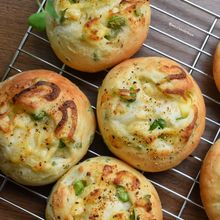 HB使用♡枝豆の風味がたまらない♡枝豆チーズパン♡