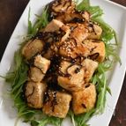 塩昆布タレが絡む！旨味たっぷり♪豆腐と塩昆布のソテー