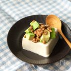 アボカド納豆やっこ