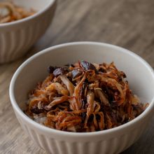 切り干し大根とぶなしめじのグリル