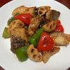 りんごの作ってみた!投稿(【たらと野菜の甘酢炒め】ふわっと鱈♬野菜と一緒に♡ご飯が進む)