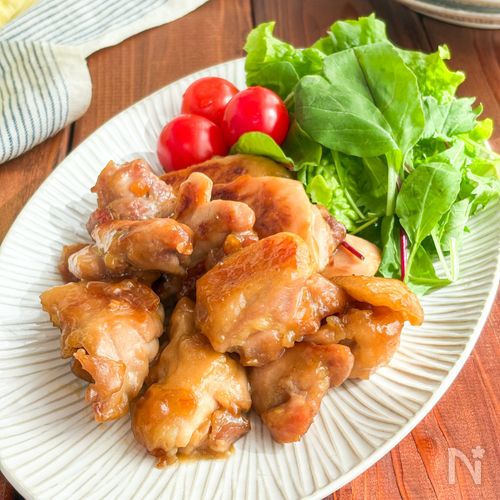 《甘酸っぱいタレがたまらない♡》鶏肉のマーマレード焼き