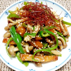 よっこの作ってみた!投稿(【さつま揚げの甘辛炒め】ごはんがすすむあと一品！)