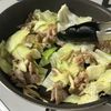 ベタつかない!味噌バター焼きうどんの工程2