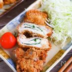 ガッツリ大満足！大葉とチーズの分厚いはさみカツ