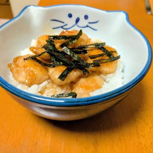 ゆきまる🐬🫧の作ってみた!投稿(お手軽♪【鶏ささみの蒲焼き丼】)