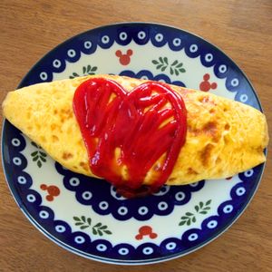 みわの作ってみた!投稿(きれいに仕上がる♩やさしいオムライス)
