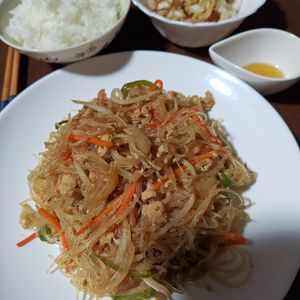 1306796の作ってみた!投稿(野菜たっぷり・和風ちゃぷちぇ。)