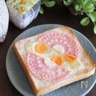 お家にあるものですぐに作れる！かわいいトーストアイデア