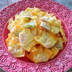 パリうま！おつまみワンタン♩生ハムチーズとレタスツナ