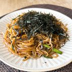 海苔とバターの焼きそば