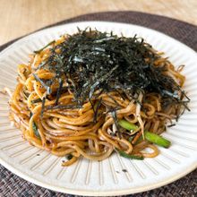 海苔とバターの焼きそば