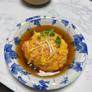 ルルすけの作ってみた!投稿(【らくレピ】甘酢あんの天津飯)