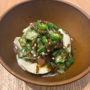 ろろの作ってみた!投稿(夏バテ防止に！旨さっぱり♪【豆腐とオクラの梅もずく】)