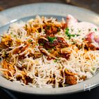 自宅で出来る。フライパンでチキンビリヤニ