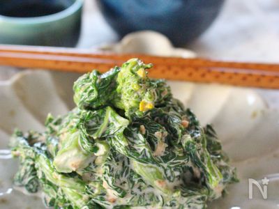 菜の花のわさびマヨネーズ和え レシピサイト Nadia ナディア プロの料理家のおいしいレシピ