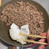 箸が止まらない！タコス風焼きそばの工程1