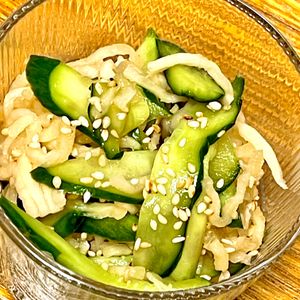 michuの作ってみた!投稿(『切り干し大根ときゅうりの酢の物』)