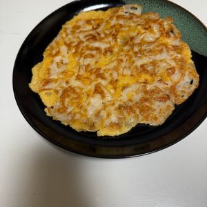 おーしゃんの作ってみた!投稿(れんこんとチーズのガレット 簡単美味しい！)