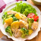 【タラじゃがの味噌マヨソテー】淡白なタラがコク旨に♡