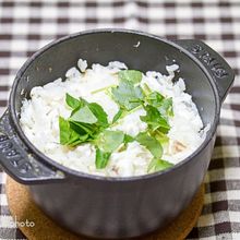 ストウブ鍋（GOHAN)で「鯛めし」