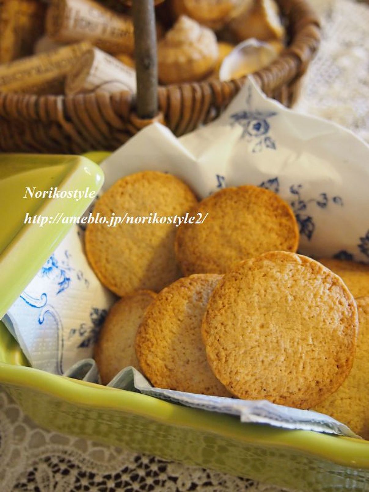 パンプキンスパイスクッキーのレシピ