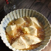 【体が温まる♪】豆腐と長ネギのたっぷりあんかけ