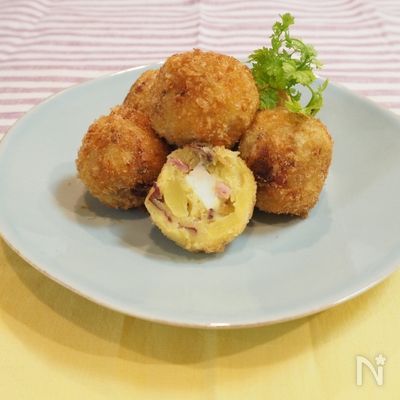 さつまいものレモンチーズコロッケ