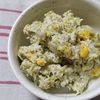 はるねこの作ってみた!投稿(【ブロッコリーと里芋の麺つゆマヨサラダ】コーン入りで美味しい)
