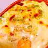 お料理happy🍀の作ってみた!投稿(エビマカロニグラタン)