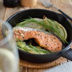 鮭とフェンネルのオーブン焼き。パーティーやおもてなしに！