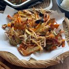 米粉で楽しむ！ザクザク食感の気まぐれかき揚げ！！