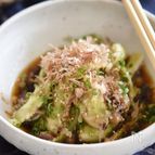 レンジで簡単♪とろとろなすの中華風サラダ