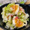 もんぶらん°・*:.。.☆の作ってみた!投稿(抱えて食べたい《白菜と卵♡胡麻マヨサラダ》)