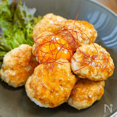 作り置きにも♪【はんぺんでふんわりつくね】とりこ飯‼︎