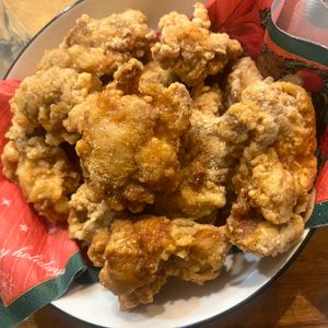 なっちゃんの作ってみた!投稿(【鶏むねフライドチキン】お肉がジューシー♡衣はサクッと♬)